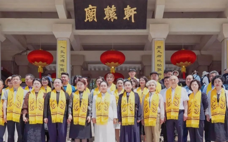 全聯(lián)女企業(yè)家商會走進黃帝陵溯源尋根、凝心鑄魂